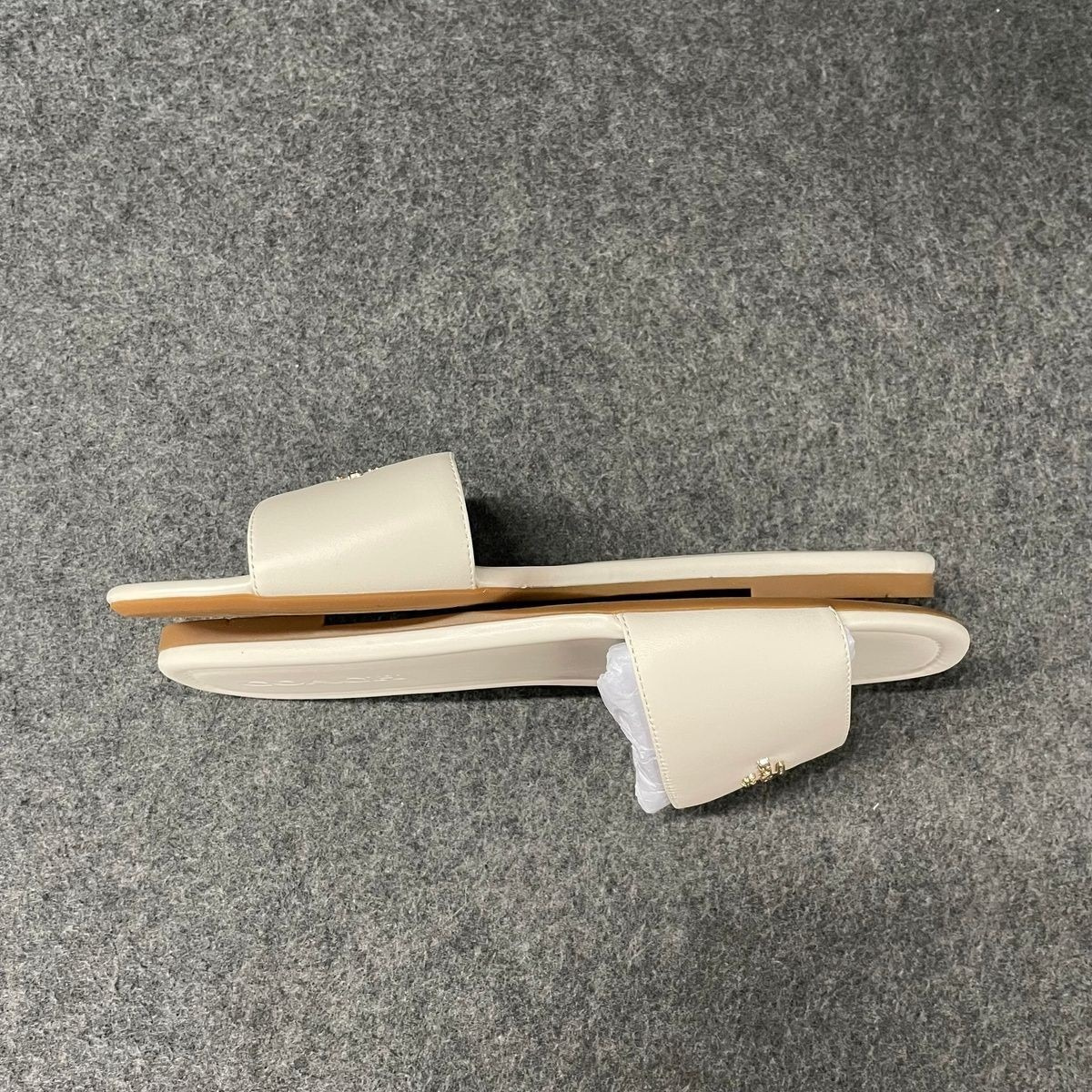 SET COACH – LOCKUP LEDER-SLIDE-SANDALE & TERI SIGNATURE CANVAS TASCHE