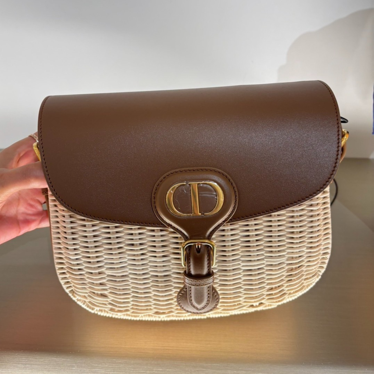 DIOR BOBBY MITTELGROSSE TASCHE UND 30 MONTAIGNE KEIL-SLIDE-SET