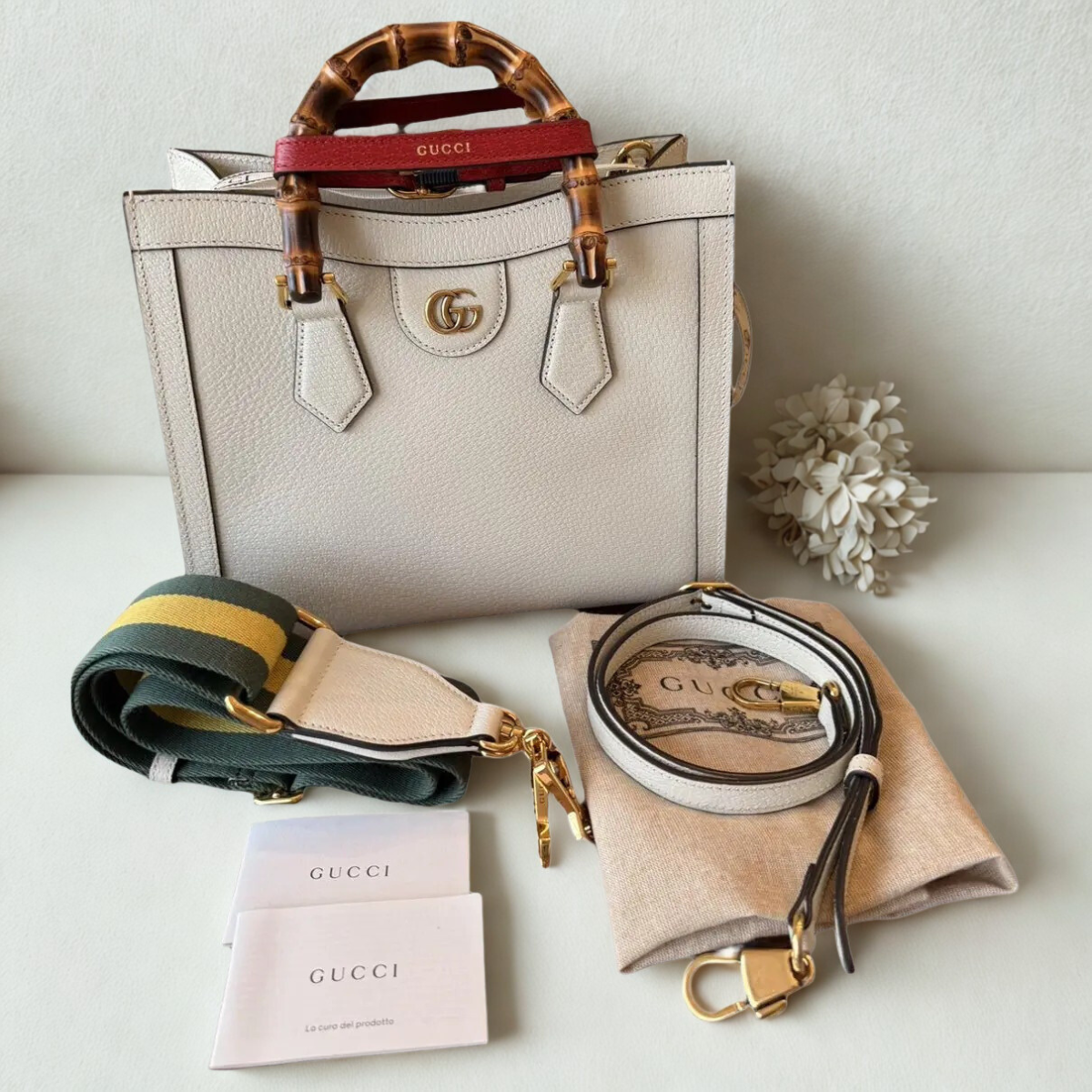 MITTELGROSSE TRAGETASCHE VON GUCCI DIANA