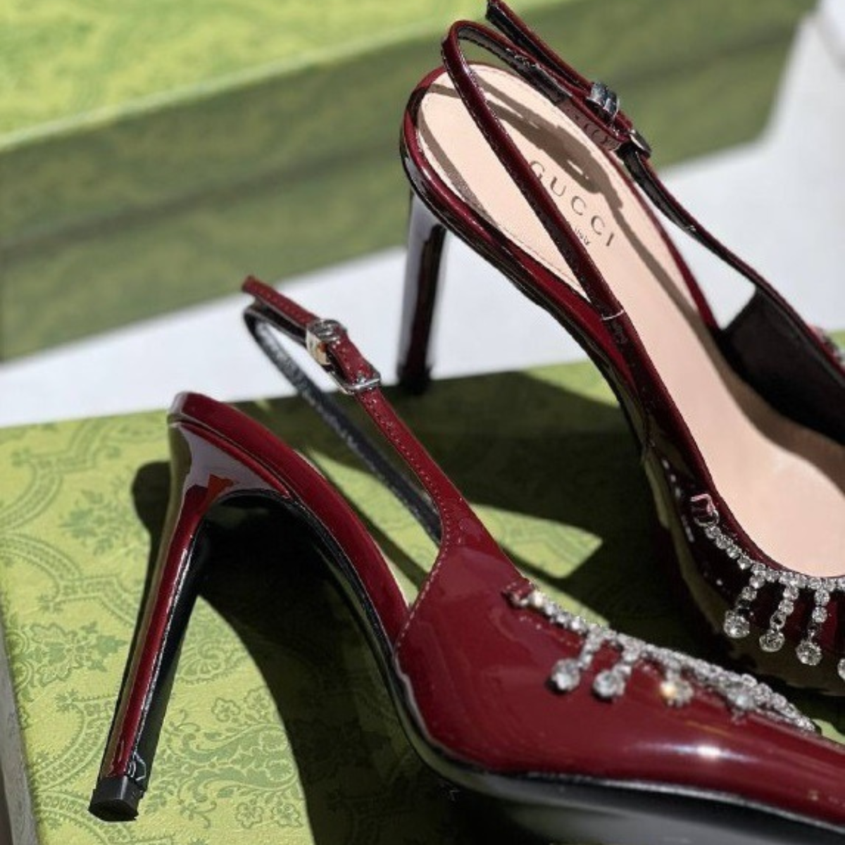 GUCCI GUINEVERE PUMPEN 105MM