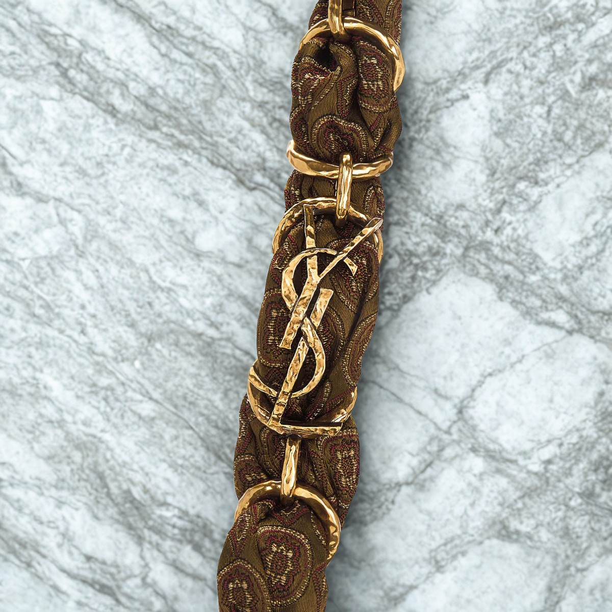 YVES SAINT LAURENT – AMALIA TASCHE AUS JACQUARD