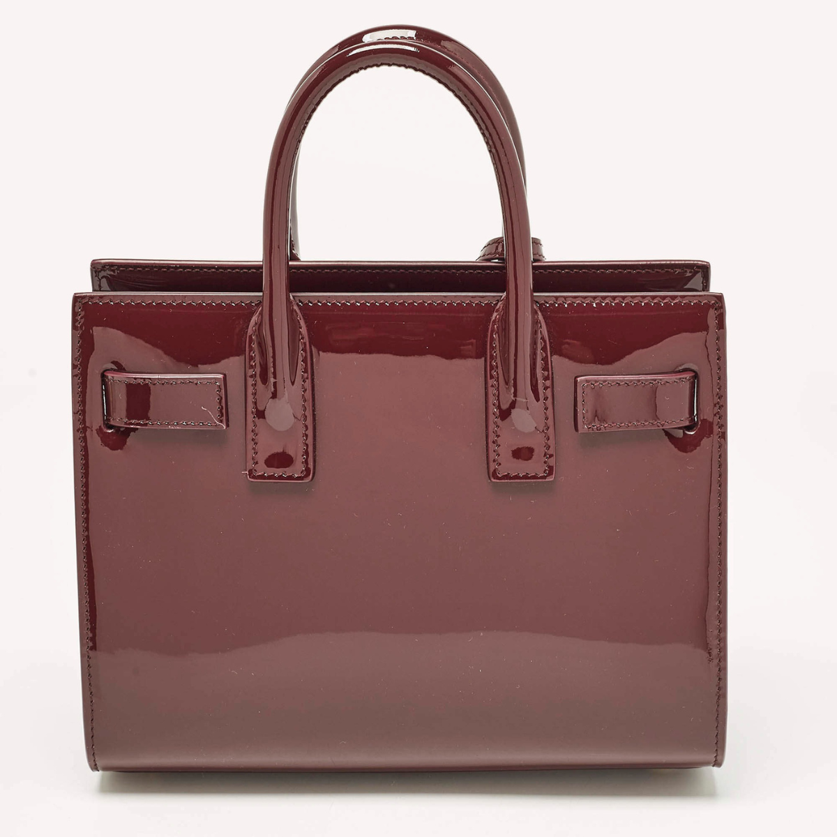 YVES SAINT LAURENT NANO DAY BAG IN PATENT LEATHER