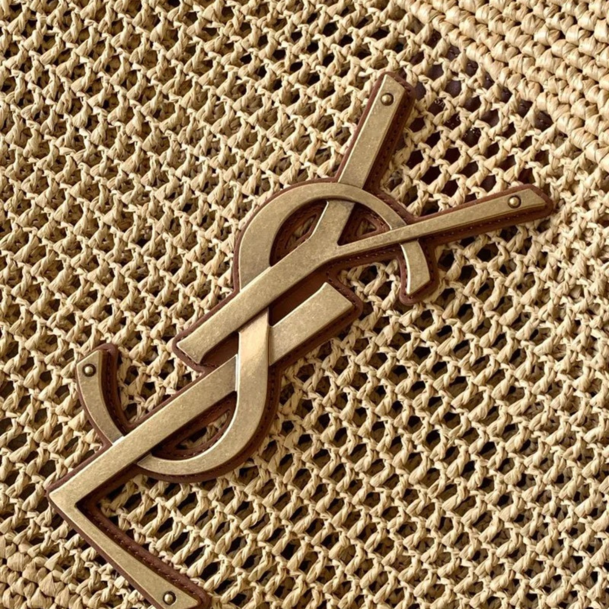 YVES SAINT LAURENT ICARE-TASCHE AUS BAST